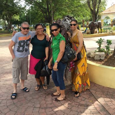 Eliza, Matilde, Sonia et Michel