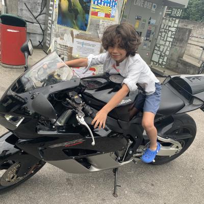 Dylan prêt pour le départ